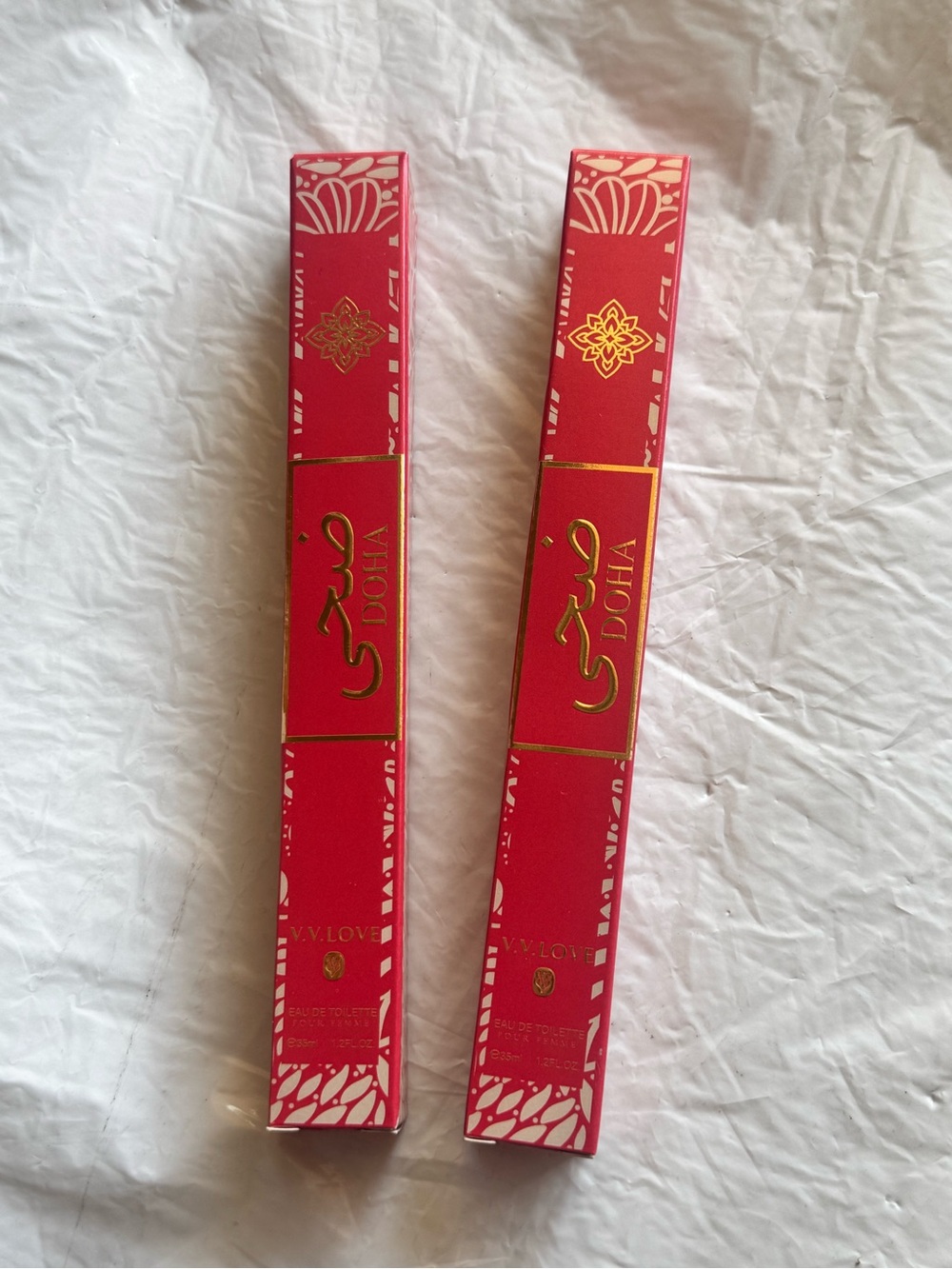 DOHA Eau de Toilet New in Box. Great Gift. Scent is lovely. Set of 2
